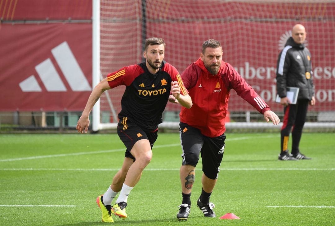 Roma, l’allenamento in vista del Lecce: tornano Sanches e Smalling – FOTO GALLERY - immagine 5