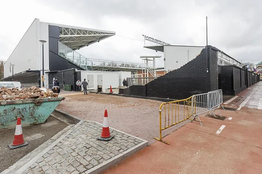Burgos, crolla muro dello stadio El Plantío per le forti raffiche di vento - immagine 1