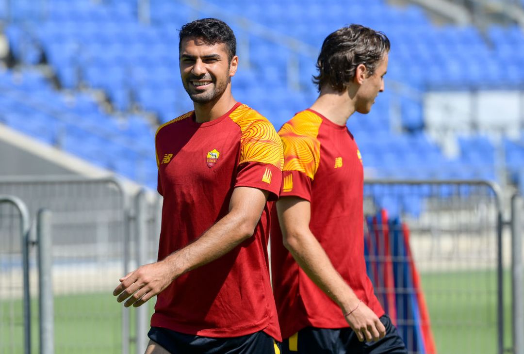 Seduta mattutina per la Roma a Tel Aviv – FOTO GALLERY - immagine 19