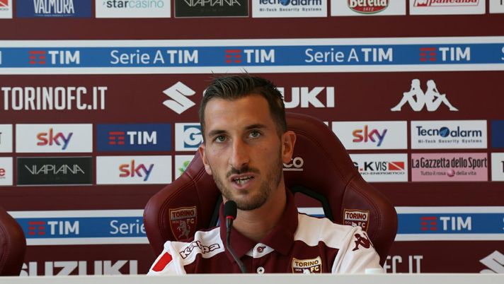 La presentazione di Mirko Valdifiori (foto Marco Parella) 