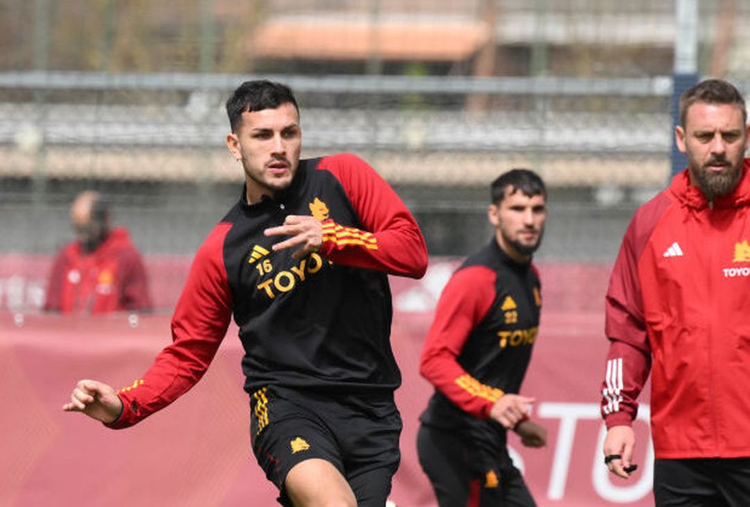 Roma, l’allenamento a due giorni dal Lecce: c’è Dybala – FOTO GALLERY - immagine 21