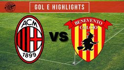 Milan-Benevento 2-0: gol e highlights (34^ giornata Serie A) | Video