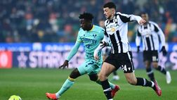 Udinese-Verona 1-1, la diretta