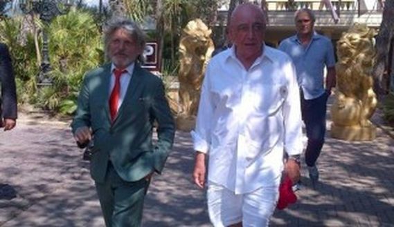 Adriano Galiani e Massimo Ferrero (gazzetta.it) Adriano Galiani e Massimo Ferrero (gazzetta.it)