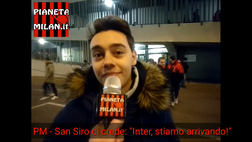 PM – San Siro, i tifosi credono nella rimonta del Milan sull’Inter