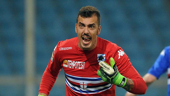 GENOA, ITALY - MAY 31:  Goalkeeper of UC Sampdoria Emiliano Viviano reacts during the Serie A match between UC Sampdoria and Parma FC  at Stadio Luigi Ferraris on May 31, 2015 in Genoa, Italy.  (Photo by Pier Marco Tacca/Getty Images)  Samp, l’infermeria si svuota! Resta solo Viviano, ecco le ultimissime sul suo rientro - immagine 1