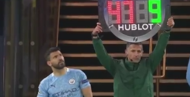 Manchester City-Psg Aguero Manchester City-Psg Aguero