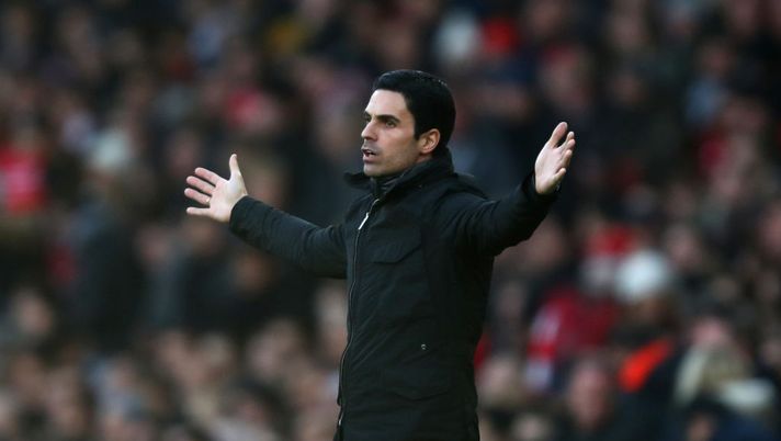 LONDON, ENGLAND - DECEMBER 29: Mikel Arteta, Manager of Arsenal reacts during the Premier League match between Arsenal FC and Chelsea FC at Emirates Stadium on December 29, 2019 in London, United Kingdom. (Photo by Julian Finney/Getty Images) LONDON, ENGLAND - DECEMBER 29: Mikel Arteta, Manager of Arsenal reacts during the Premier League match between Arsenal FC and Chelsea FC at Emirates Stadium on December 29, 2019 in London, United Kingdom. (Photo by Julian Finney/Getty Images)