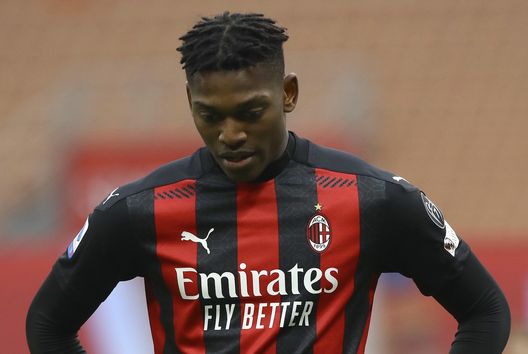  Rafael Leao (attaccante AC Milan), qui durante Milan-Inter 0-3 (Serie A 2020-2021) | News (Getty Images) 