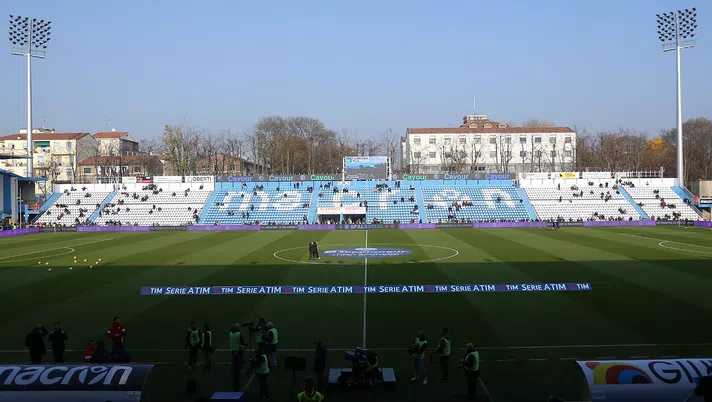 FERRARA, ITALY - NOVEMBER 19: General view during the Serie A match between Spal and ACF Fiorentina at Stadio Paolo Mazza on November 19, 2017 in Ferrara, Italy.  (Photo by Gabriele Maltinti/Getty Images)