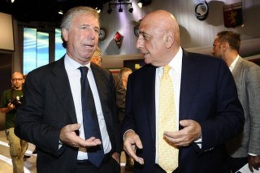 Preziosi e Galliani (fonte foto:tuttomercatoweb.com) Preziosi e Galliani (fonte foto:tuttomercatoweb.com)