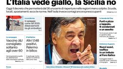 Prima Pagina, Giornale di Sicilia: “L’Italia vede giallo, la Sicilia no. La Superlega perde pezze, rinunce e veleni”