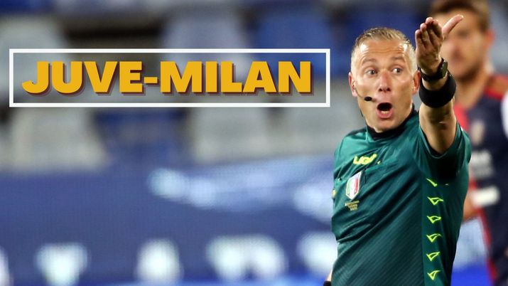 Paolo Valeri arbitrerà Juventus-Milan (credits: Getty images) 