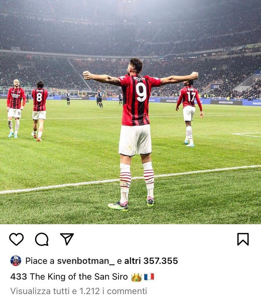 Olivier Giroud like Botman