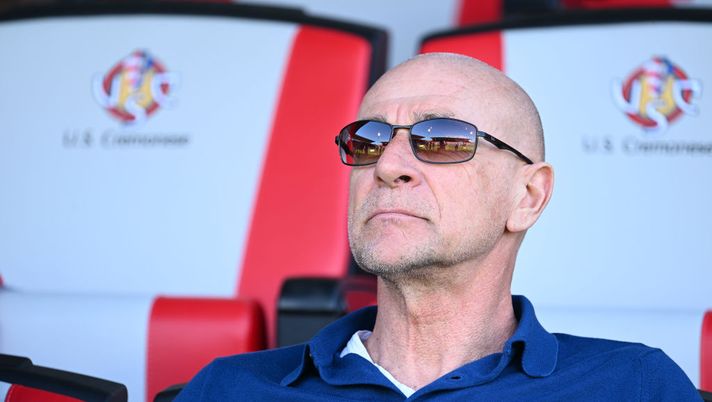 CREMONA, ITALY - APRIL 01: Coach Davide Ballardini of US Cremonese reacts before the Serie A match between US Cremonese and Atalanta BC at Stadio Giovanni Zini on April 01, 2023 in Cremona, Italy. (Photo by Marco M. Mantovani/Getty Images) Cremonese, Ballardini: “Partita equilibrata, soddisfatto per la prestazione fatta” - immagine 1