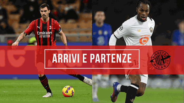 Alessio Romagnoli e Renato Sanches, calciatori di Milan e Lille (getty images)