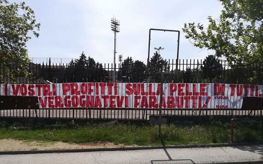 La curva Nord del Perugia La curva Nord del Perugia