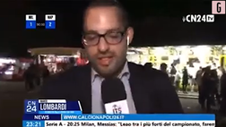 VIDEO Milan-Napoli, giornalista insultato in diretta: “Terrone di m…”