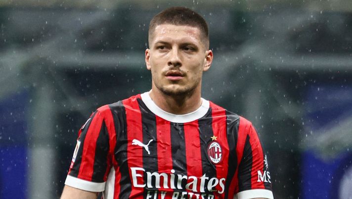 Luka Jovic AC Milan derby Inter-Milan 0-3 Coppa Italia 2024-2025