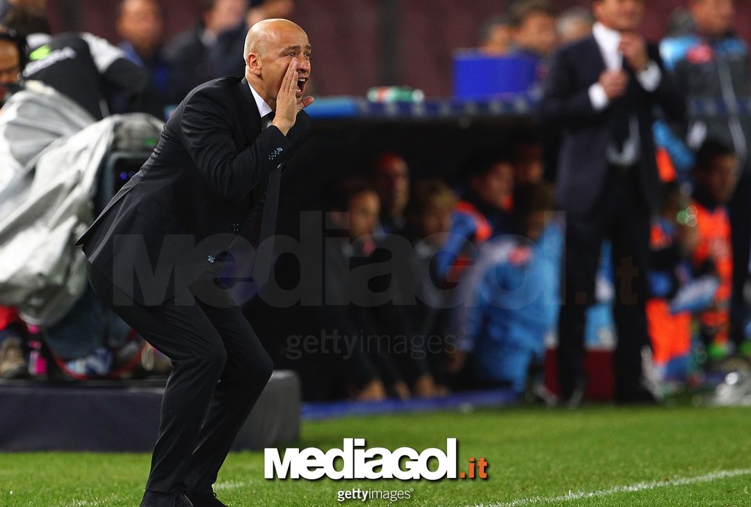  during the Serie A match between SSC Napoli and AC Chievo Verona at Stadio San Paolo on October 28, 2012 in Naples, Italy. 