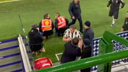 VIDEO Bonucci perde la testa: che aggressione ad un dirigente dell’Inter