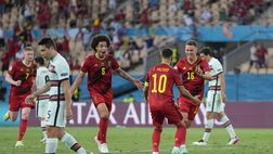 Euro2020, Belgio-Portogallo 1-0: i Diavoli Rossi futuri avversari dell’Italia