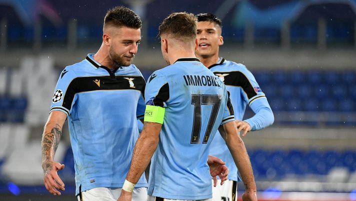 Milinkovic e Immobile 