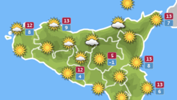 Meteo Palermo, sereno e poco nuvoloso: le previsioni di venerdì 14 gennaio