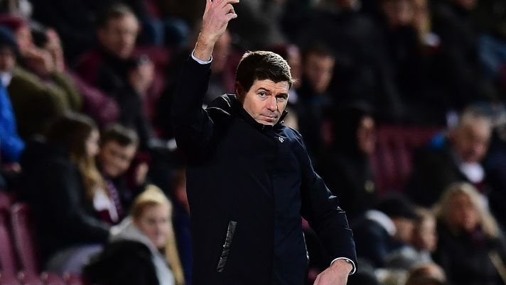 EDINBURGH, SCOTLAND - FEBRUARY 29: Steven Gerrard, Manager of Rangers on the touch line during the Scottish Cup Quarter Final match between Hearts and Rangers at Tynecastle Park on February 29, 2020 in Edinburgh, Scotland.(Photo by Mark Runnacles/Getty Images) EDINBURGH, SCOTLAND - FEBRUARY 29: Steven Gerrard, Manager of Rangers on the touch line during the Scottish Cup Quarter Final match between Hearts and Rangers at Tynecastle Park on February 29, 2020 in Edinburgh, Scotland.(Photo by Mark Runnacles/Getty Images)