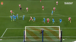 VIDEO Monaco-Marsiglia, Jovetic è cecchino: il gol su punizione del montenegrino è un missile