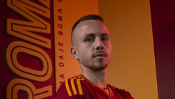 Angeliño, i primi scatti con la maglia giallorossa – FOTO GALLERY