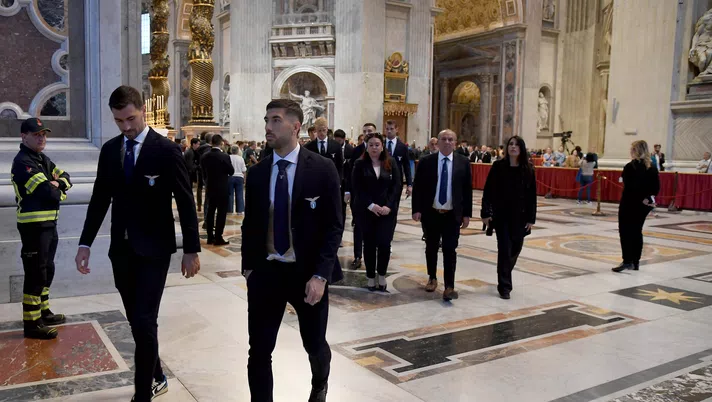 Provedel e Zaccagni Vaticano