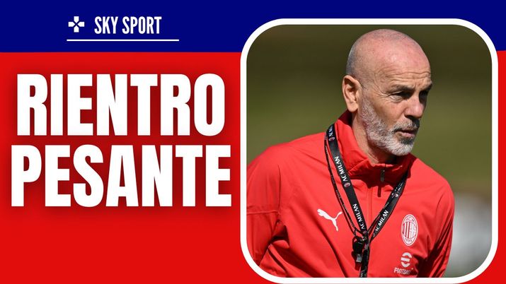Stefano Pioli AC Milan allenamento Milanello