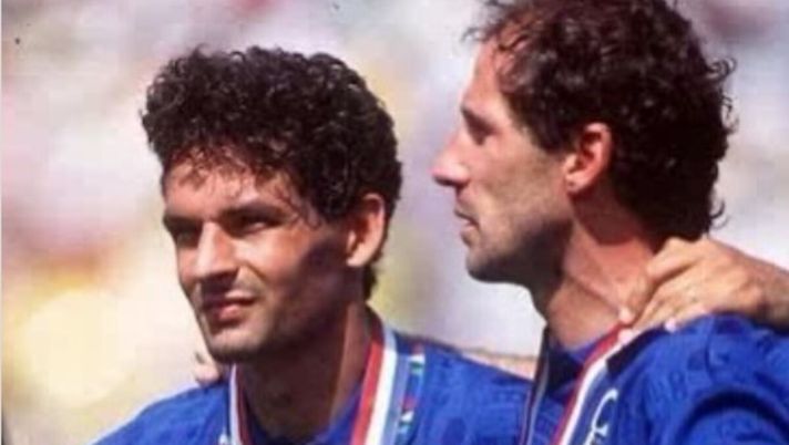 baresi e baggio, due ex AC Milan 