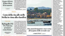 Prima Pagina, La Repubblica-Palermo: “Ast, tangentopoli continua. Piano ospedali…”
