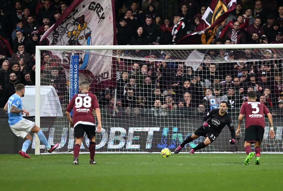 Il rigore di Immobile