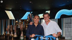 Gallery – Due ospiti illustri nella nuova sede dell’Inter
