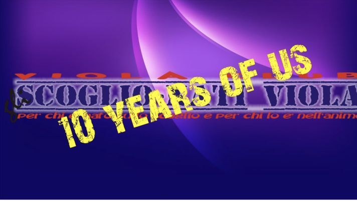 Buon compleanno Scoglio-nati viola 