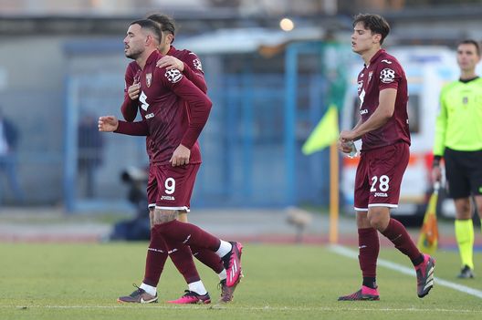 EMPOLI, ITALY - JANUARY 28: Arnaldo Antonio Sanabria Ayala of Torino FC celebrates after scoring a goal during the Serie A match between Empoli FC and Torino FC at Stadio Carlo Castellani on January 28, 2023 in Empoli, Italy. (Photo by Gabriele Maltinti/Getty Images) Torino, Sanabria torna al gol al Castellani e allontana le voci di mercato- immagine 3