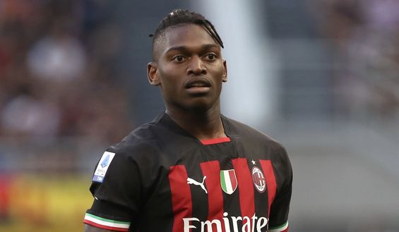 Rafael Leao (attaccante AC Milan), qui durante Milan-Udinese 4-2 (Serie A 2022-2023) | News (Getty Images) Rafael Leao AC Milan Milan-Udinese 4-2 Serie A 2022-2023
