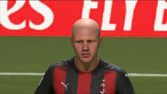 Mario Mandzukic senza capelli su Fifa21 Mario Mandzukic senza capelli su Fifa21