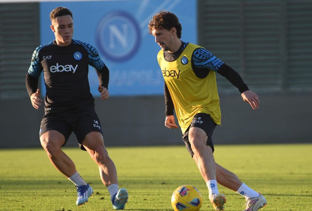 GALLERY Seduta del Napoli in vista del Barcellona: gli scatti dell’allenamento - immagine 3