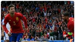 Spagna-Rep.Ceca 1-0, Piqué risponde a Modric e la Roja agguanta la Croazia