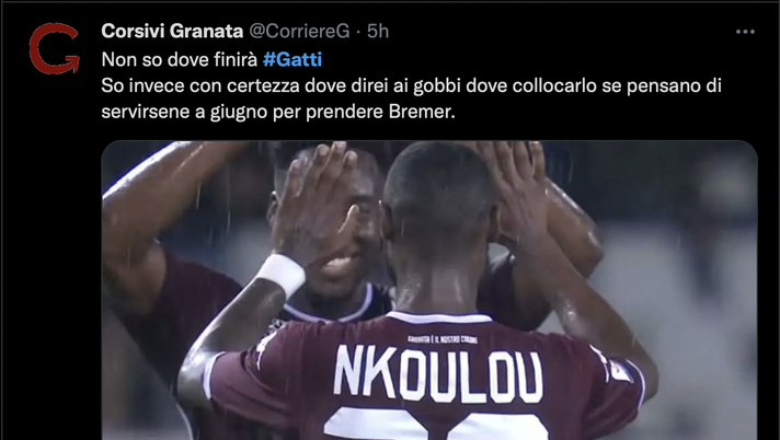 Gatti-Juventus, le reazioni social: “Io sono sempre stato un tipo da cani” - immagine 1