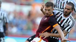 TESTA A TESTA Juventus-Roma: Dzeko-Chiellini, Nainggolan-Pogba, De Rossi-Dybala