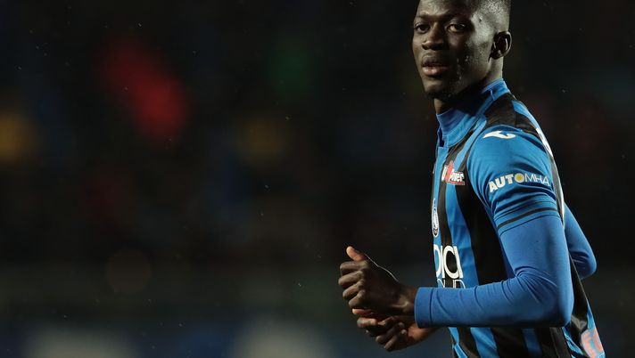 BERGAMO, ITALY - APRIL 04: Musa Barrow of Atalanta BC looks on during the Serie A match between Atalanta BC and Bologna FC at Stadio Atleti Azzurri d'Italia on April 4, 2019 in Bergamo, Italy. (Photo by Emilio Andreoli/Getty Images) BERGAMO, ITALY - APRIL 04: Musa Barrow of Atalanta BC looks on during the Serie A match between Atalanta BC and Bologna FC at Stadio Atleti Azzurri d'Italia on April 4, 2019 in Bergamo, Italy. (Photo by Emilio Andreoli/Getty Images)