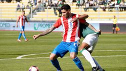 Nazionali, Paraguay-Uruguay 0-1: Sanabria in campo per 72 minuti