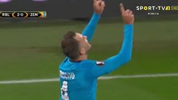 VIDEO / Zenit, super gol di Criscito ed esultanza con dedica per Davide Astori
