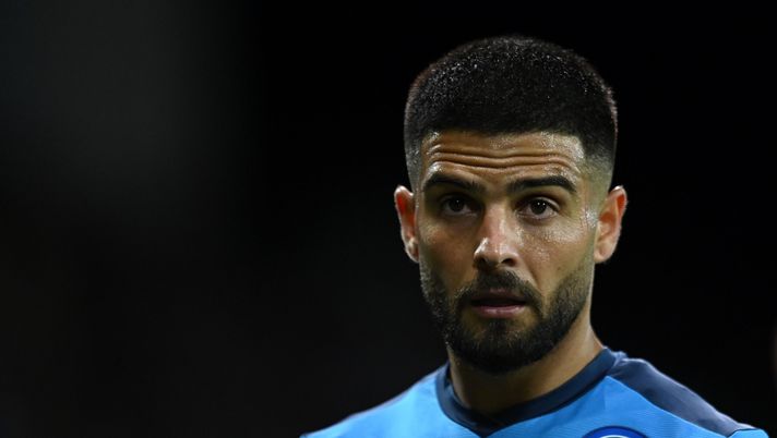 UDINE, ITALY - SEPTEMBER 20: Lorenzo Insigne of SSC Napoli looks on during the Serie A match between Udinese Calcio and SSC Napoli at Dacia Arena on September 20, 2021 in Udine, Italy. (Photo by Alessandro Sabattini/Getty Images) UDINE, ITALY - SEPTEMBER 20: Lorenzo Insigne of SSC Napoli looks on during the Serie A match between Udinese Calcio and SSC Napoli at Dacia Arena on September 20, 2021 in Udine, Italy. (Photo by Alessandro Sabattini/Getty Images)