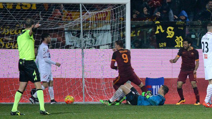 VIDEO, Carpi-Roma 1-3: gli highlights del match 